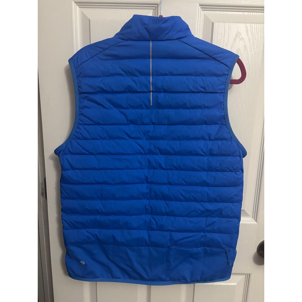 NEW Lululemon | Men's Down for it All Vest Pipe Dream Blue Sz M LM4AMYS PDBL - Picture 2 of 11